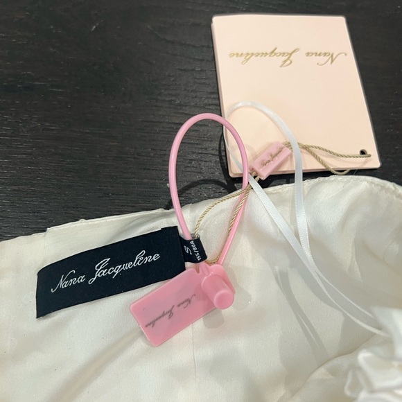 Nana Jacqueline White Strapless Mini Dress - Picture 4 of 4